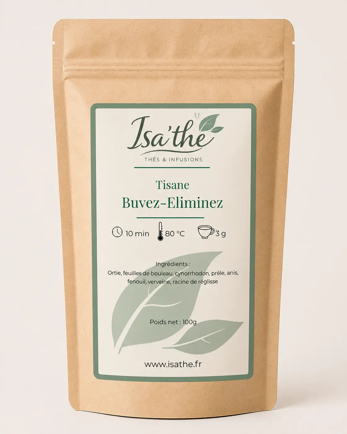 Tisane Buvez-Eliminez Isa'thé